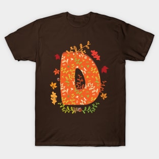 D Autumn monogram T-Shirt